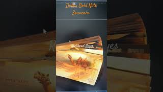 Dubai Gold Note Souvenir24 Karat 1 to 10 Grams #goldnote #dubaigoldjewellery #souvenir