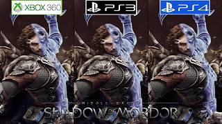 Shadow of Mordor Xbox 360 vs PS3 vs PS4 - Framerate - Graphics Comparison - Loading Times - 4K