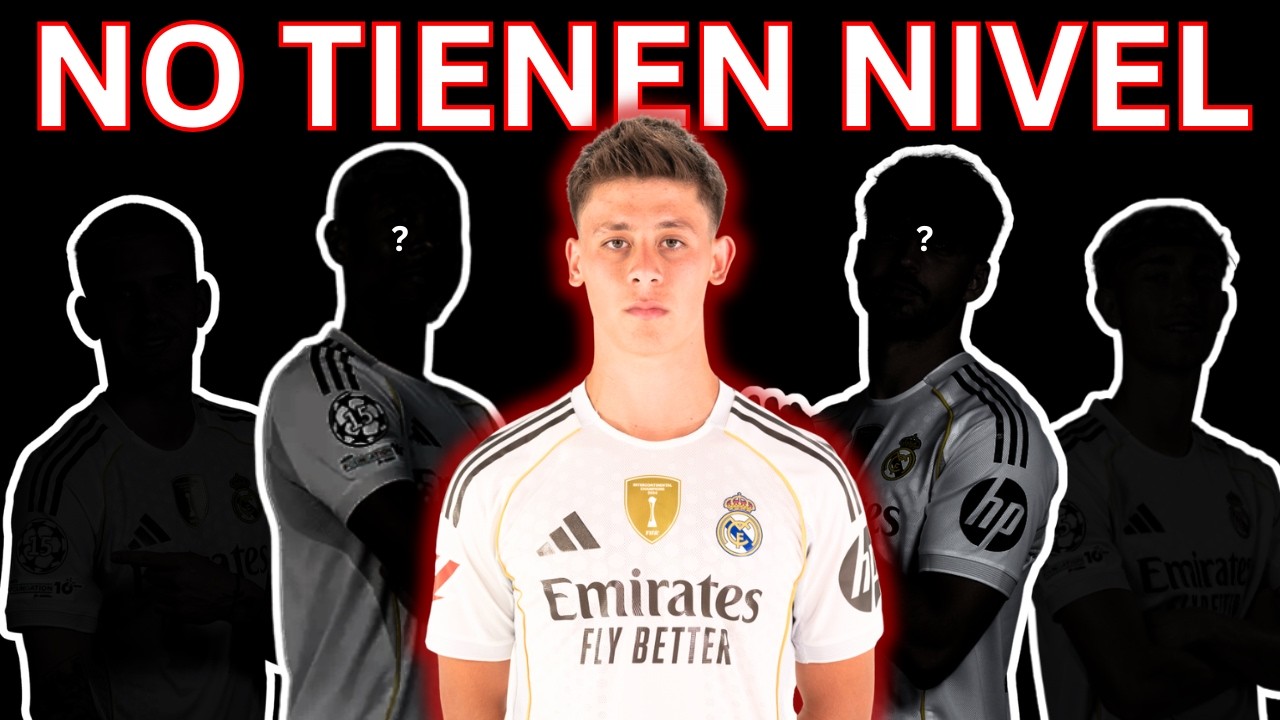 Los 5 Jugadores Que NO Tienen el NIVEL Para Jugar en el Real Madrid