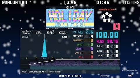 WAY - Holiday (DDR 3rd Mix) QUINT ☆☆☆☆☆ #875 [H. EX - (4W) 99.75]