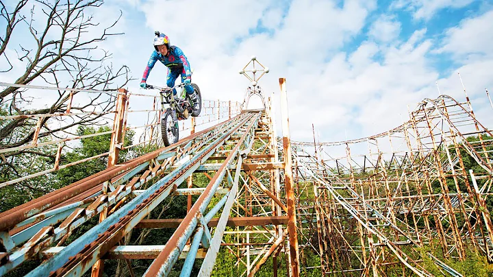 Dougie Lampkins Last Joyride in an abandoned theme...