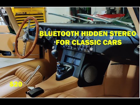 $20 hidden Bluetooth stereo for classic cars!