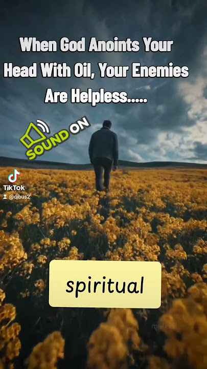 The Lord's Oil #amenandamen #annointing #annointed