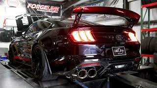 FORD SHELBY CODE RED FULL THROTTLE SHİFTİNG #dyno #ford #shelby #power #gas #turbo