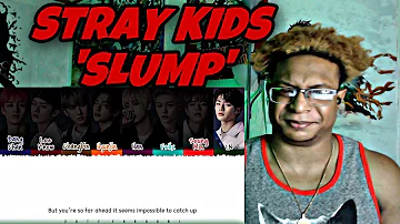 STRAY KIDS - 'SLUMP' (FULL ENGLISH Ver.) Lyrics [Color Coded_Eng] (REACTION)