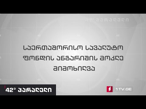 42° პარალელი - საერთაშორისო სავალუტო ფონდის ანგარიშის მოკლე მიმოხილვა