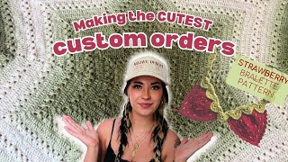 Crocheting Custom Orders AGAIN!! | Crochet with me
