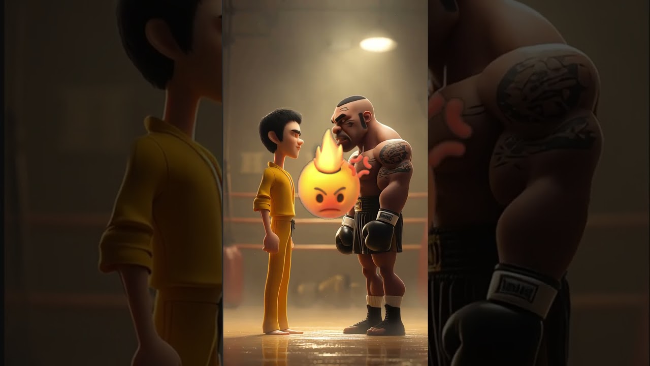 AI video - Mike Tyson vs Bruce Lee🥊