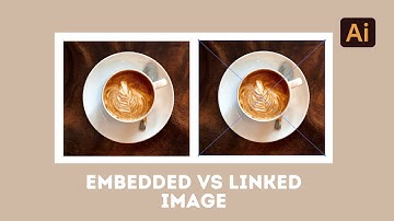 How to Embed/Link Image in Adobe Illustrator (What