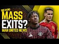 BIG January Exits! Contract Concerns &amp; Rashford Return? Man United News
