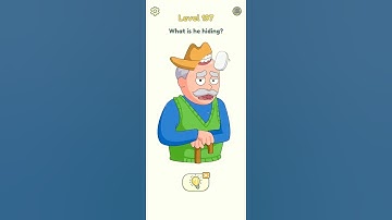 Answer Games DOP 2 Level 197 | Delete One Part Level 197 Walkthrough Solution What Is He Hiding