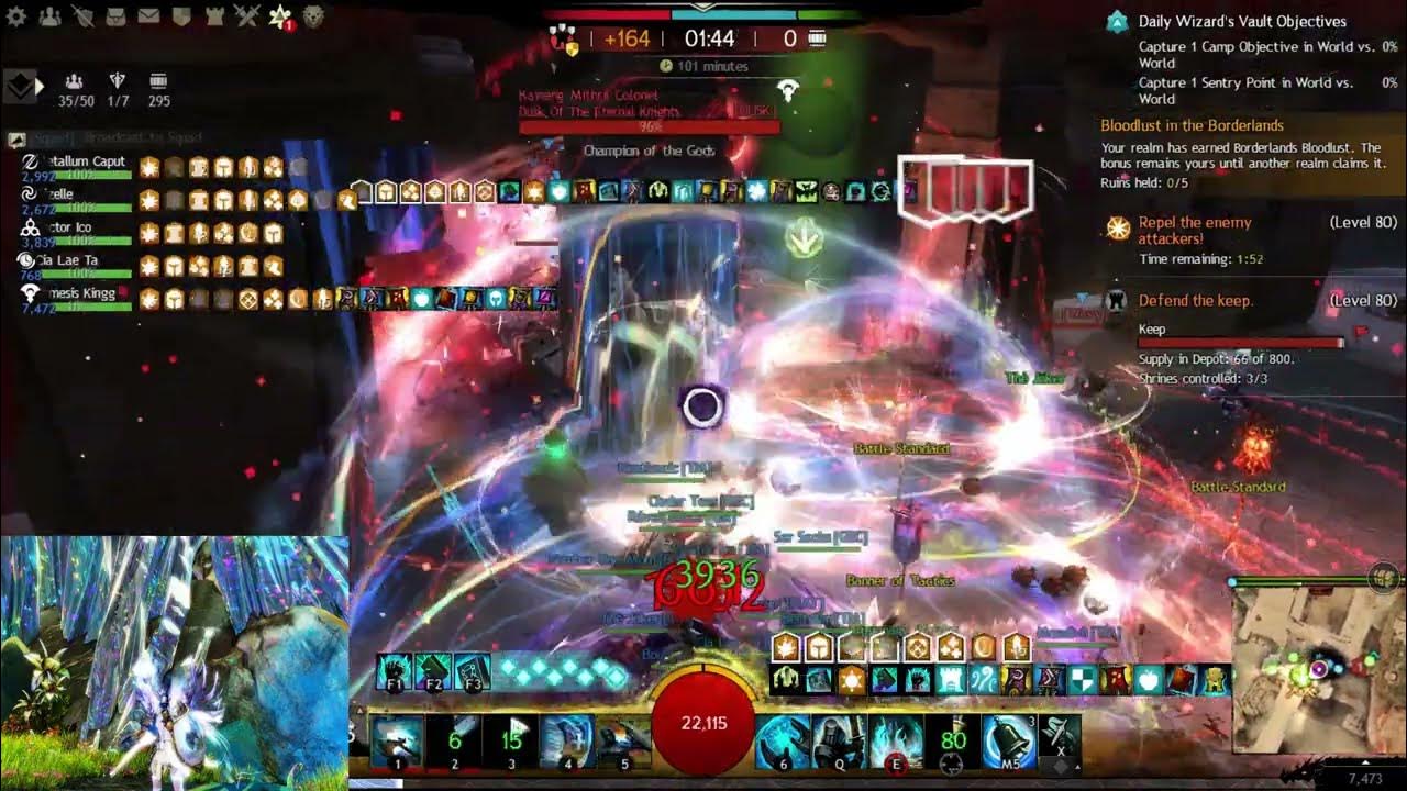 GW2 WvW TM WHEN YOUR COMMANDER SUCKS (ME)! PUTTING THE LIME IN THE