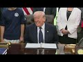 LIVE: Pres. Trump proclamation signing from Oval Office