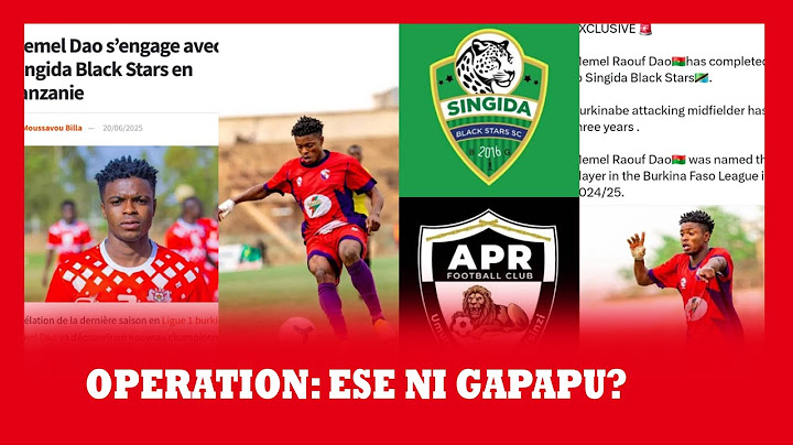 BREAKING NEWS: OPERATION ||ESE NI GAPAPU?|| APR FC Vs SINGIDA BLACK STARS