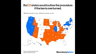 22 States Could Outlaw Abortion if Roe v. Wade is Overturned #shorts