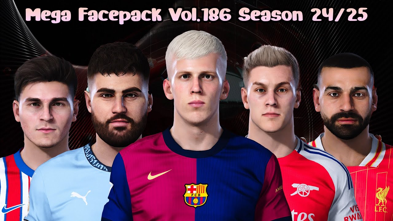 Mega Facepack Vol 186 Season 24 25 PES 2021 Football Life 2025 mega-facepack-vol-186-season-24-25-pes-2021-football-life-2025