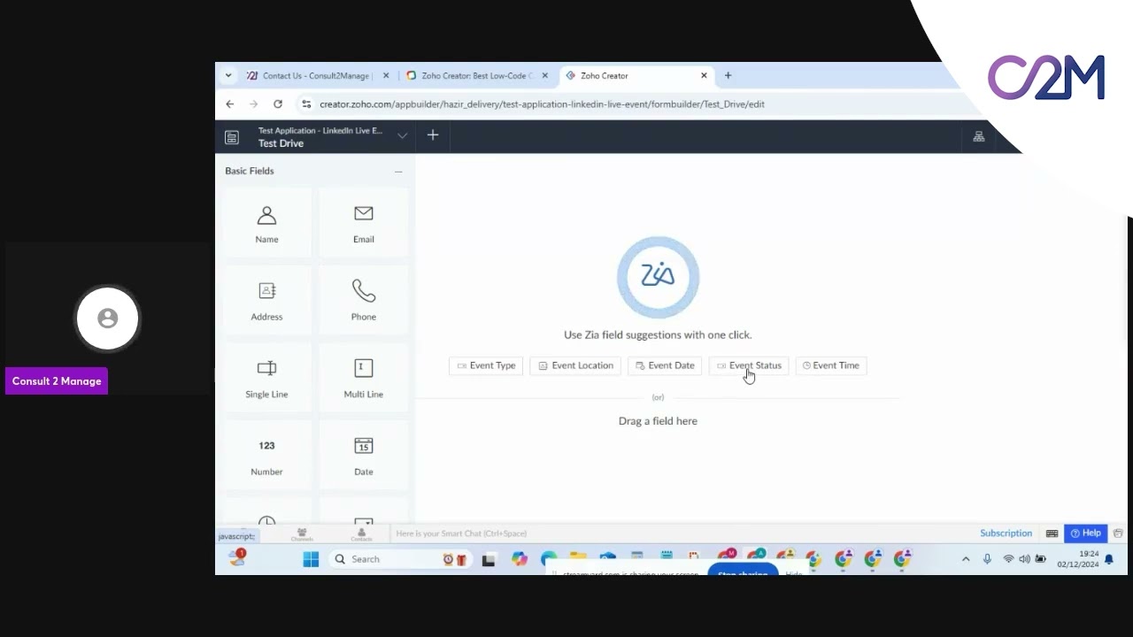 Introduction to Zoho Creator - A Low code Application Development | #zohocreator