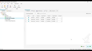 Using Radioss Model With Multiple Loadcases in HyperStudy
