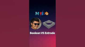 #3dmaya #vs #blender #battle #defoult #noaddon #noplugin #boolean #extrude