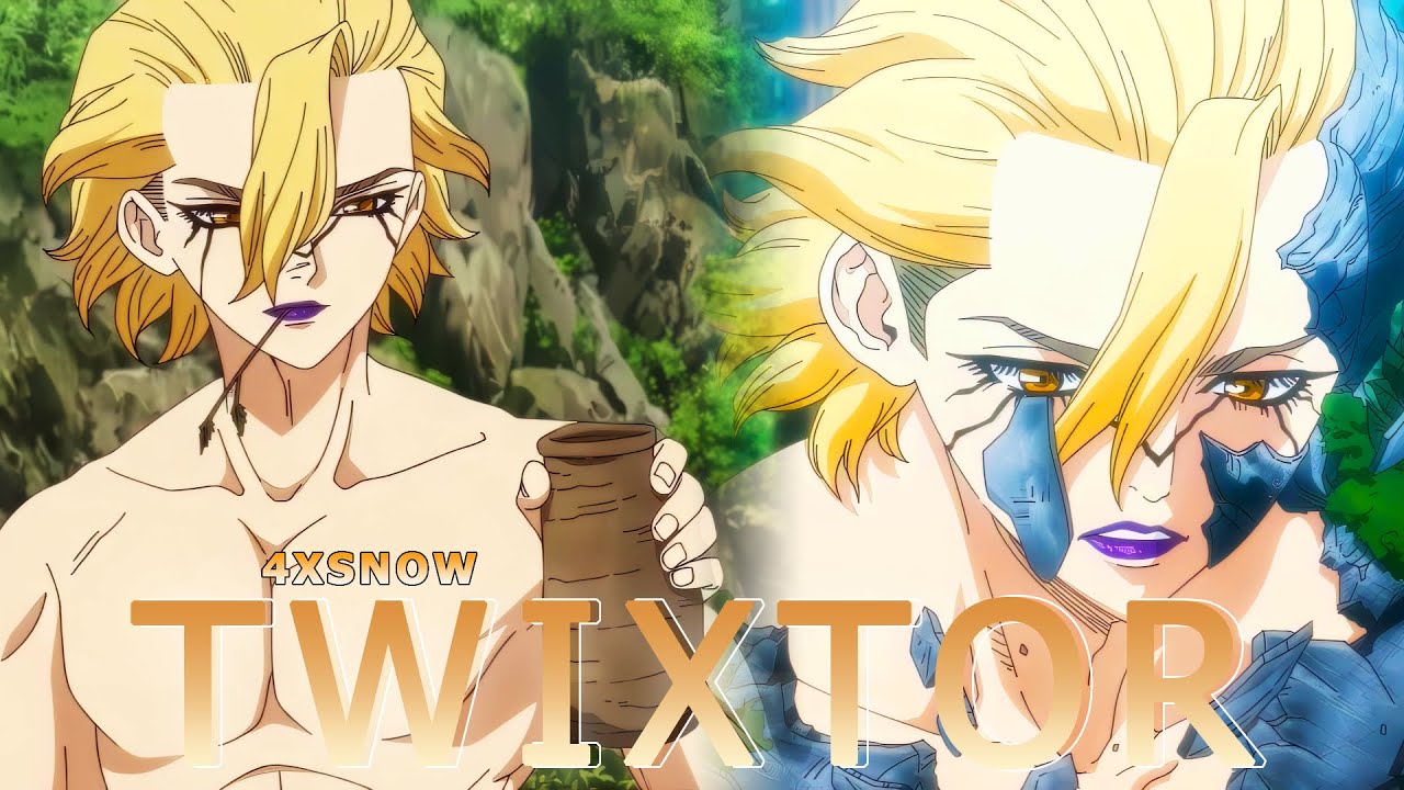 Stanley [ 4K ] | Twixtor Clips (NO CC and CC) | Dr stone