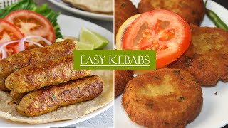 2 delicious kebab recipes for iftar | Make and freeze kabab recipes | Iftar recipes