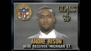 Indianapolis Colts Select WR Andre Rison During 1989 NFL Draft