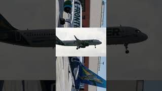 Frontier Airlines A320neo  Landing in Baltimore | XP12 | ToLiss A20N