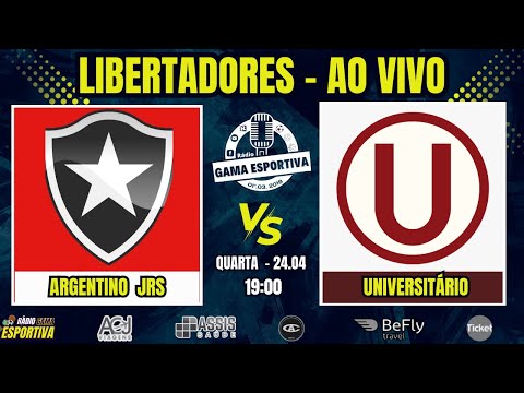 AO VIVO - BOTAFOGO X UNIVERSITÁRIO - LIBERTADORES 2024