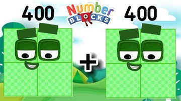 ADDITION OF GIANT NUMBERS WITH NUMBERBLOCKS | LEARN TO ADD BIG NUMBERS | hello george