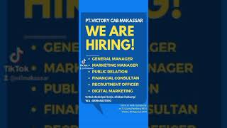 LOWONGAN KERJA VICTORY MAKASSAR LOWONGAN KERJA VICTORY MAKASSAR