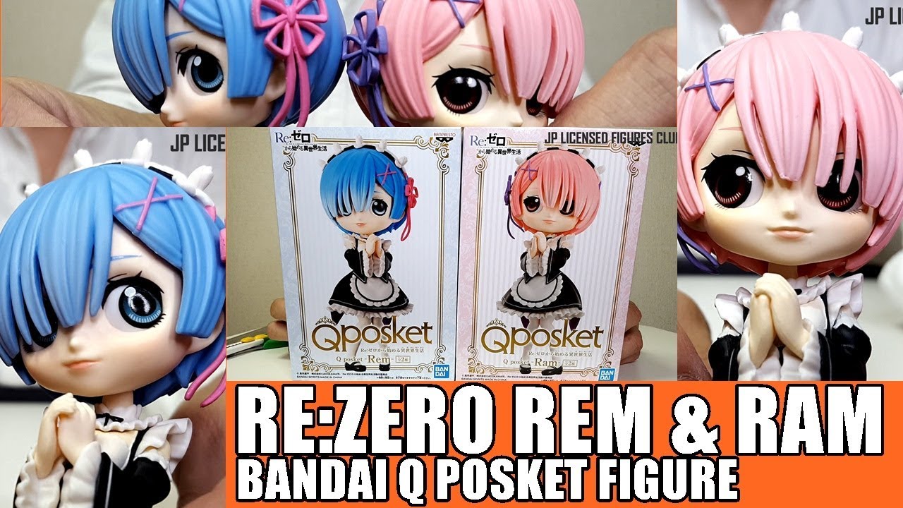 Details about   Q Posket Re:Zero REM Figure BLUE Version B 