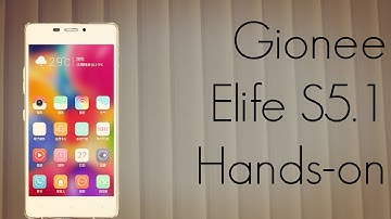 Gionee Elife S5.1 Hands-on Features Overview - PhoneRadar