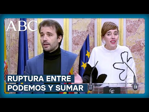 La ruptura de Podemos y Sumar: «Nos hemos enterado por la prensa»