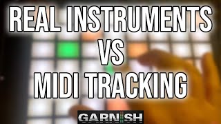 Tracking using your audio interface playback FX - Real instruments vs midi tracking