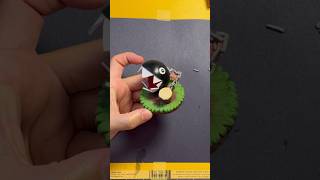 Making Chain Chomp with Polymer Clay #polymerclay #mario #chainchomp #supermario #nintendo #clay