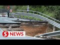 24 dead after road collapse in chinas guangdong province