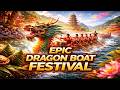 POWERFUL Chinese Festival Music 🐉 | Dragon Boat Race Vibes