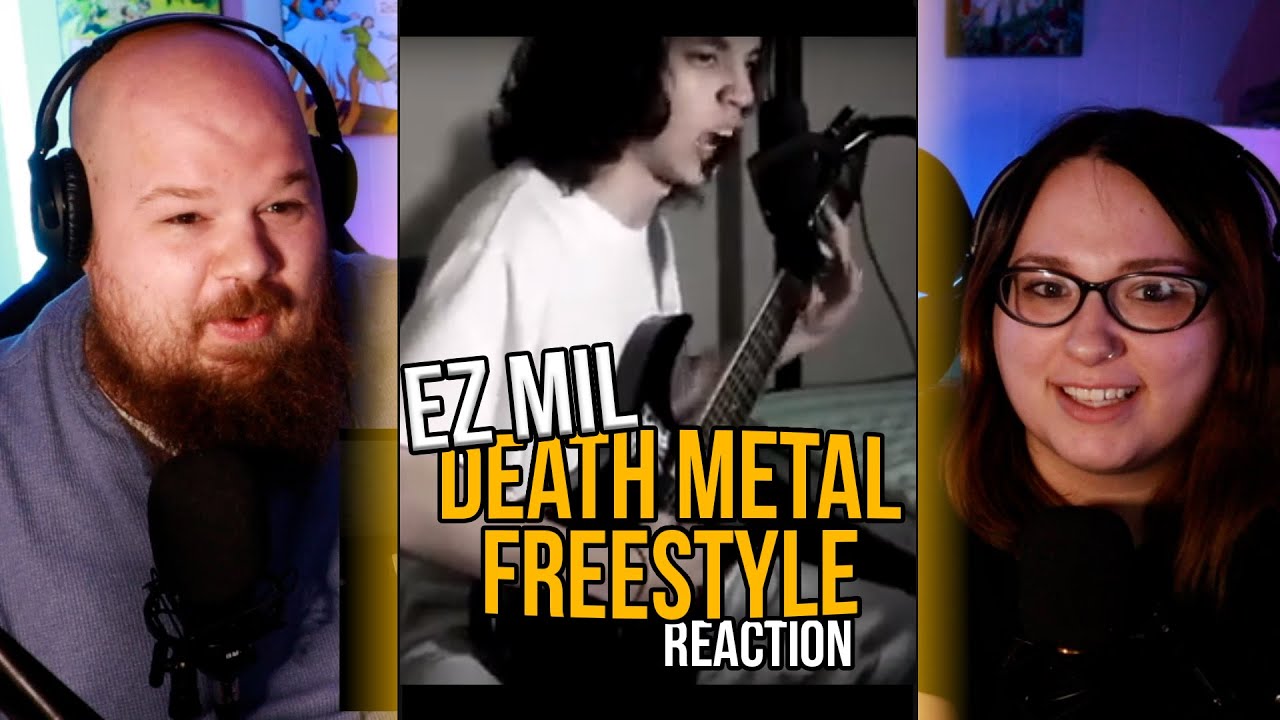 WE LOVE THIS | EZ MIL - DEATHMETAL FREESTYLE [REACTION]