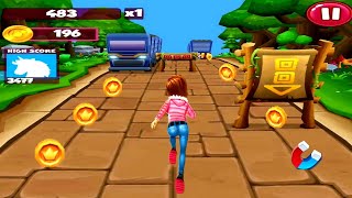 Subway Princess Runner Game : Forest Fun Run - Endless Run - Android/iOS Gameplay HD screenshot 5