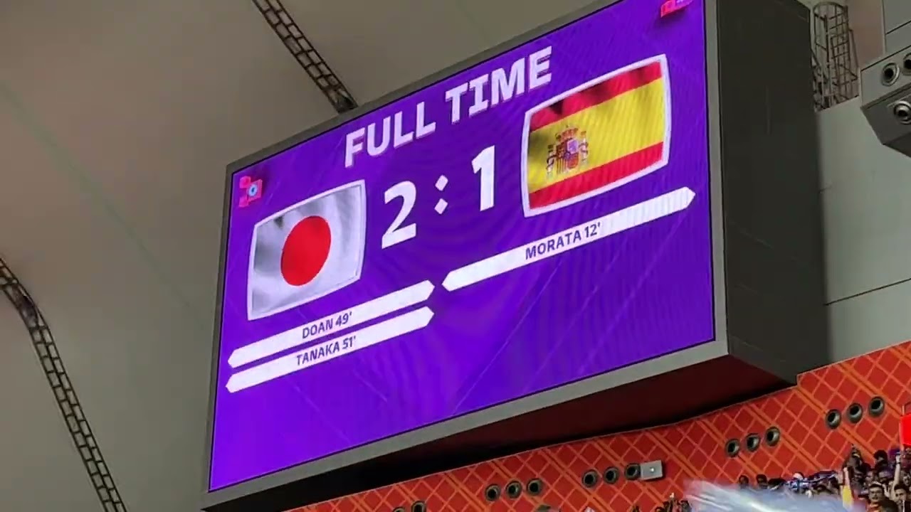 ワールドカップカタールVIPラウンジカードチケット日本vsスペインC３ 現地観戦】日本、スペインに勝利の瞬間！！！カタールW杯