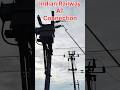 Railway AT Connection Work | OHE Electrical Power ⚡ #shortsfeed