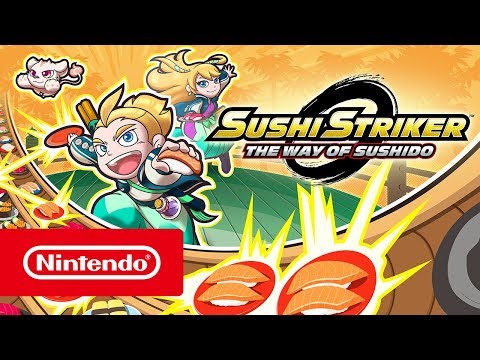 Sushi Striker: The Way of Sushido – Launch Trailer (Nintendo Switch &amp; Nintendo 3DS)