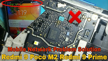 Mobile Network Problem Solution | Redmi 9 , Redmi 9 Prime ,POCO M2 | Network Problem Fix