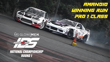Indonesian Drift Series 2022 - Round 1 Emmanuelle Amandio Winning Run