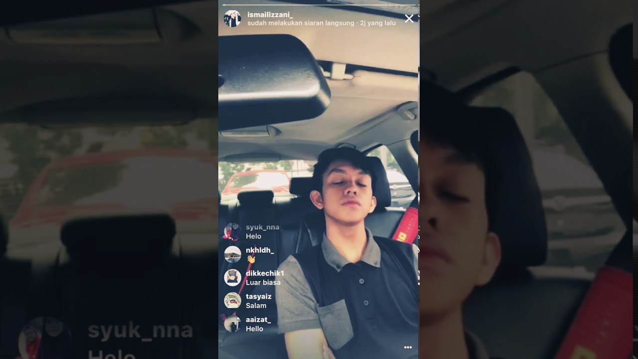 Ismail Izzani Luar Biasa Feat Alif Instagram Live YouTube