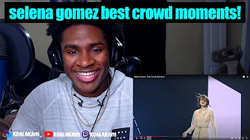 her CROWD is a W! Selena Gomez - Best Crowd Moments | reaction