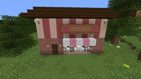 Minecraft: How To Build A Bakery!