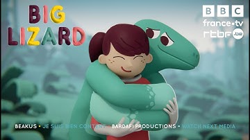 The Official Trailer for NEW CBeebies Show Big Lizard! | Big Lizard🦎