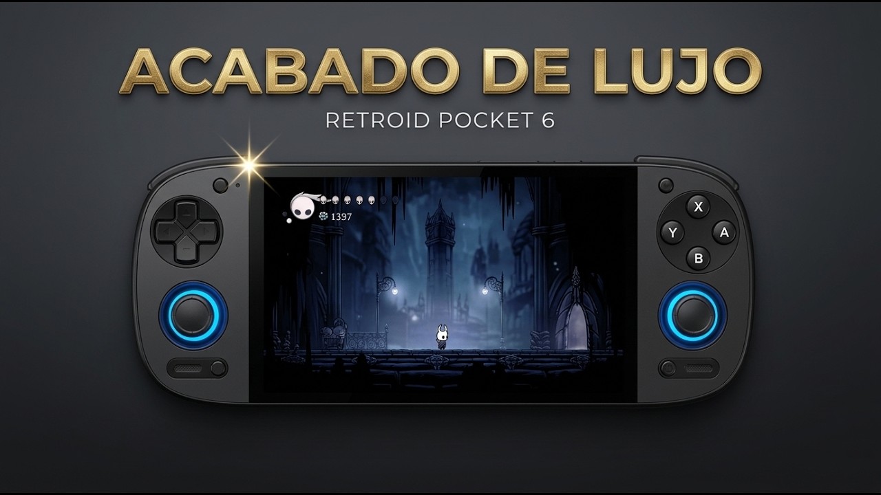 Retroid Pocket 6　ブラック IT LOOKS LIKE MAGIC! ✨ Retroid Pocket 6 Black: The INFINITE