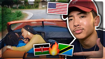 Tanasha X Diamond Platnumz - Gere (Official Music Video) AMERICAN REACTION! Kenyan & Tanzanian Music